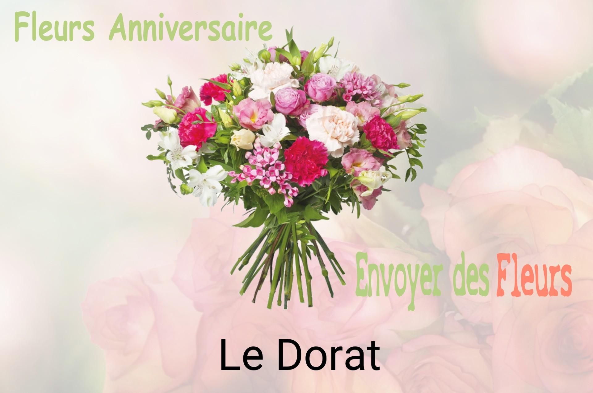 Bouquet de fleurs d’anniversaire livré à Le Dorat